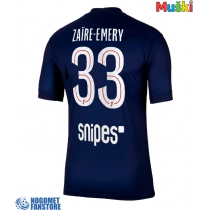 Paris Saint-Germain Warren Zaire-Emery #33 Domaci Dres 2025-26 Kratak Rukav